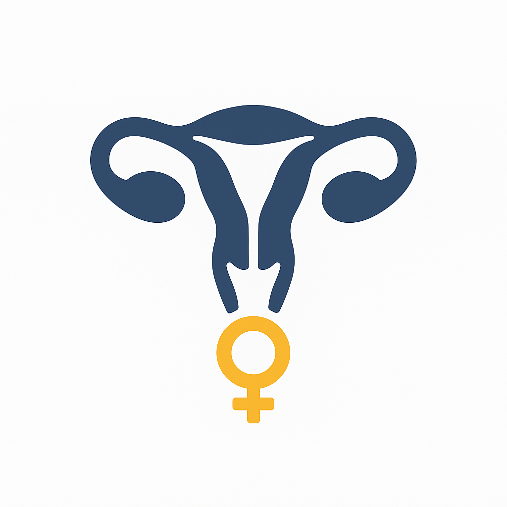 Icône stylisée représentant la rééducation périnéale, destinée aux femmes post-partum, seniors et sportifs, au cabinet de kinésithérapie à Bayeux, Calvados (Normandie).