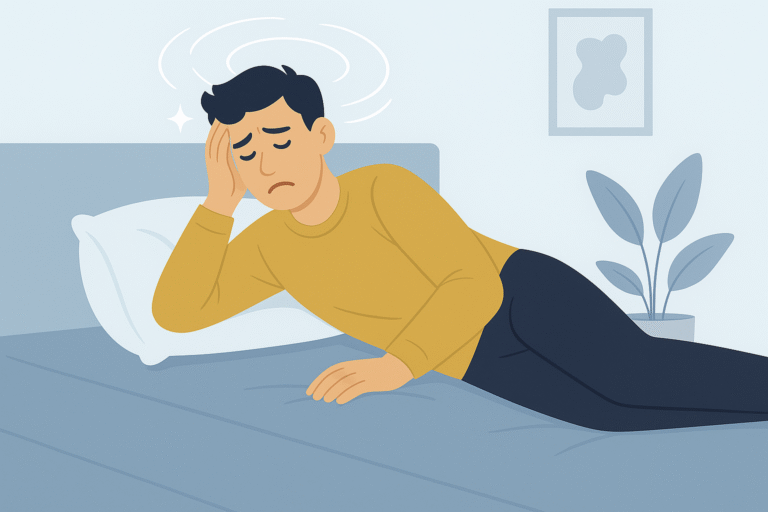 Vertiges positionnels (VPPB) pourquoi la tête tourne en changeant de position et comment la kiné peut aider